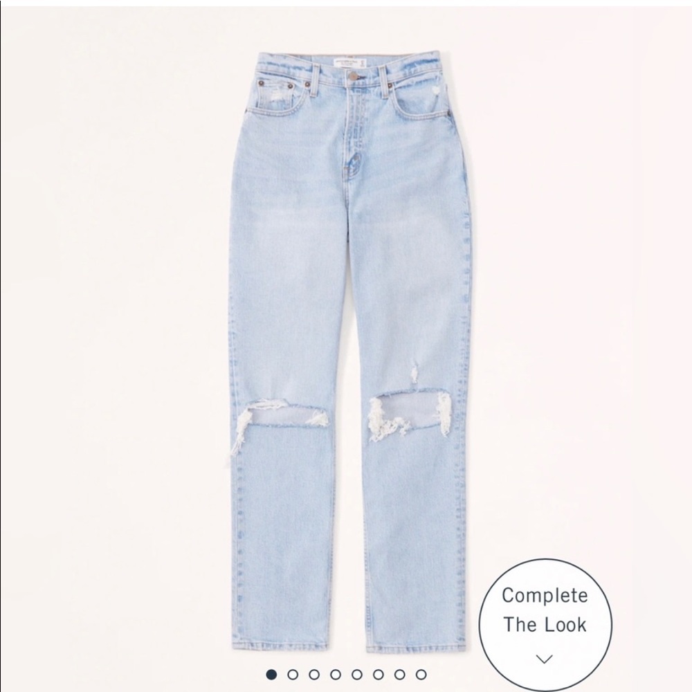 NWOT 90s Straight Ultra High Rise Jeans